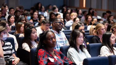Students in lecture hall 